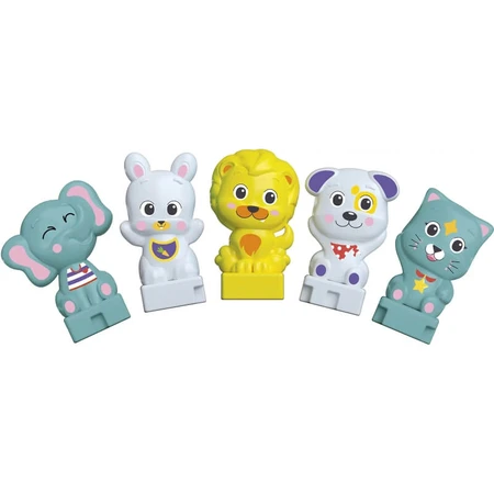 Clementoni Trenulețul cu animale 3 în 1 – joc interactiv