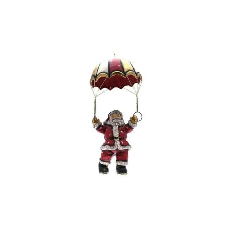 Dgs Weihnachtsdekoration: Weihnachtsmann mit Fallschirm