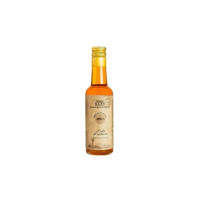 Dr. Clauder's BARF Lachsöl – Ölzusatz für Hunde und Katzen, 250 ml