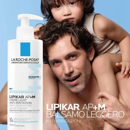 Lipikar ap+m baume light - balsamo leggero riparatore 200 ml