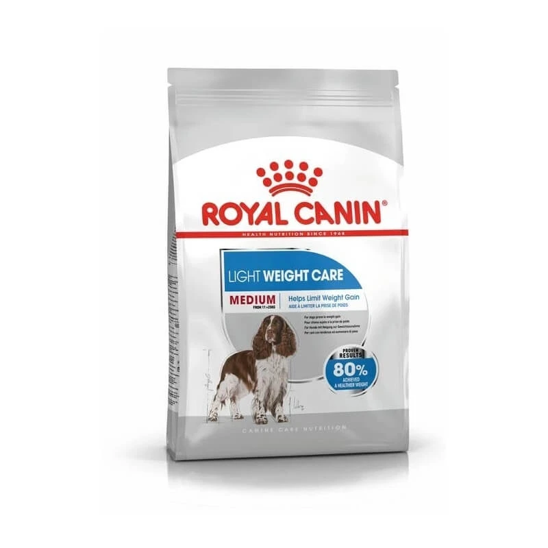 Royal Canin Medium Light Weight Care – Alleinfuttermittel für ausgewachsene Hunde kleiner Rassen, die zu Übergewicht neigen, 3 kg