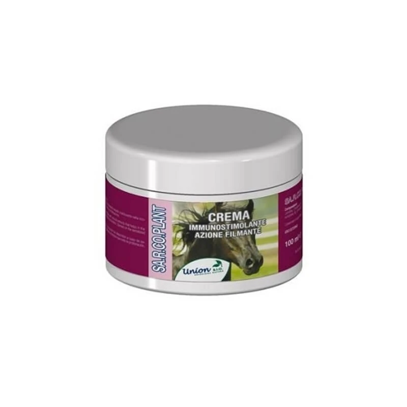 Union bio Sa.r.co.plant – Immunsystemstärkende, filmbildende Creme für Pferde, 50 ml