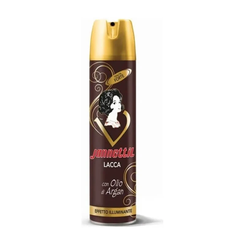Jannetti Strong-Hold Haarspray mit Glanzeffekt, 300 ml