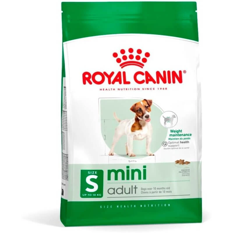 Royal Canin Mini Adult – Alleinfuttermittel für erwachsene Hunde kleiner Rassen, 800 g