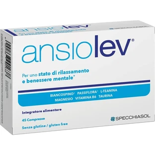 Specchiasol Ansiolev 45 Tabletten – Nahrungsergänzungsmittel für das psychische Wohlbefinden