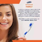 Pasta del capitano Family – periuță de dinți cu peri medii
