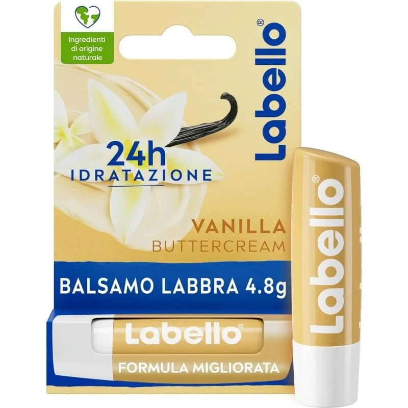 Labello Vanilla Buttercream – Reichhaltiger Vanille-Lippenbalsam 5,5 ml