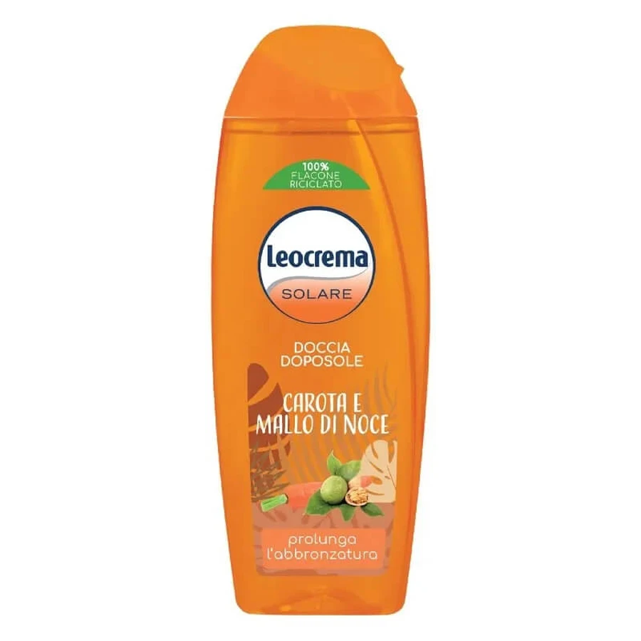 Leocrema Wortel en Walnootschil - After-Sun-douchegel 250 ml