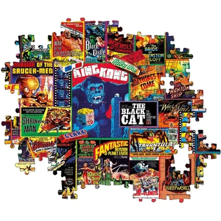 Clementoni Thriller classics – puzzle pentru adulți de 1000 de piese