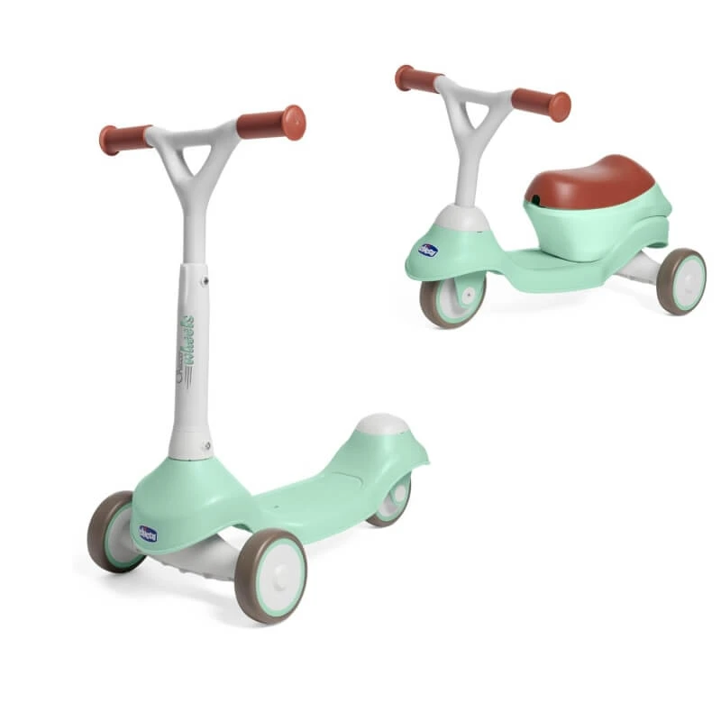 Chicco 2-in-1-Multifunktionsroller – Rutschauto und Roller für Kinder von 1 bis 4 Jahren