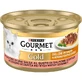 Purina Gourmet Gold Salmon Delights in saus – Volledig voer voor volwassen katten, 85 g