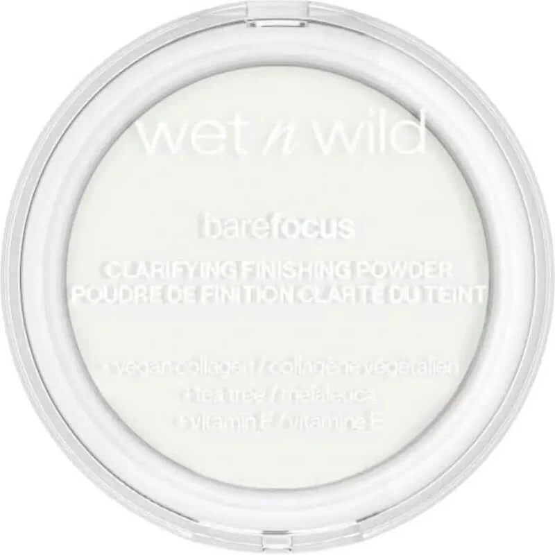 Wet n Wild Bare Focus Clarifying Finishing Powder – Kompaktpuder Nr. 478E, durchscheinend