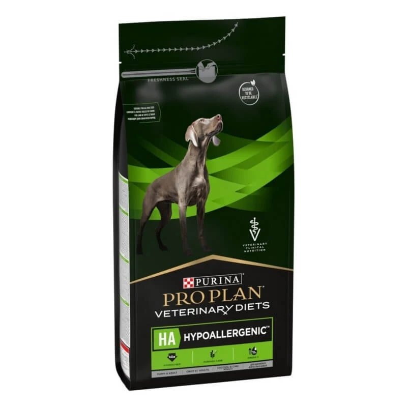 Purina Pro Plan Diet Hypoallergenic – Vollwertiges hypoallergenes Diätfutter für Welpen und ausgewachsene Hunde, 3 kg