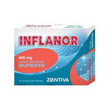 Inflanor, 400 mg, 10 Filmtabletten, Zentiva
