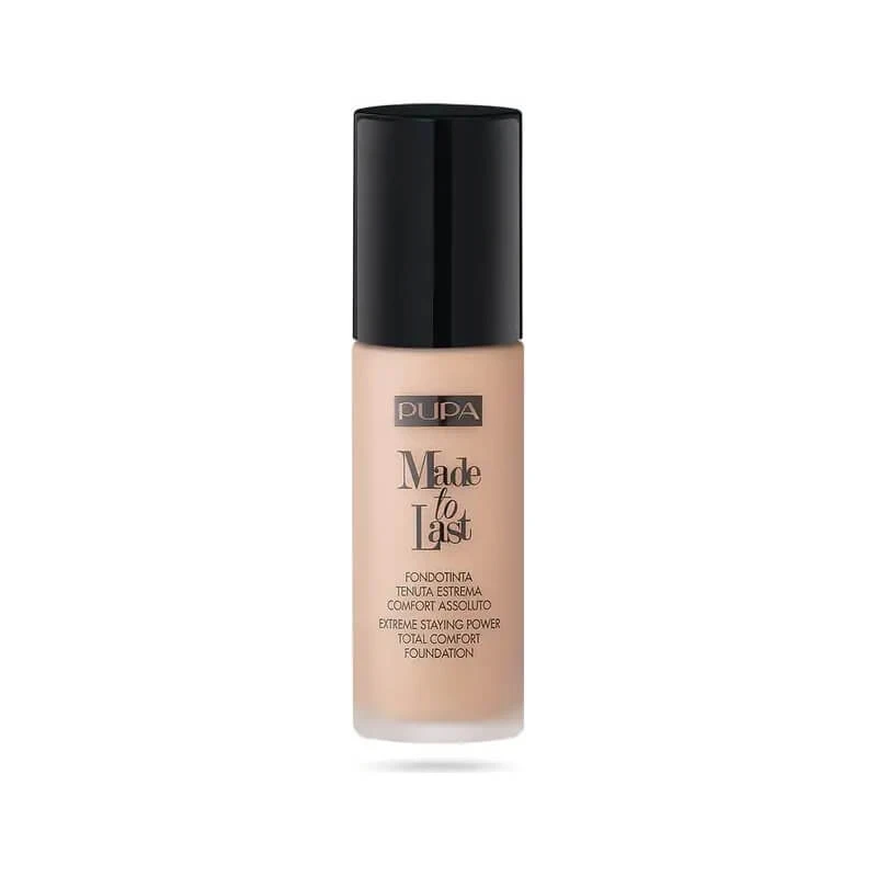Pupa Made to Last – Foundation mit extrem starkem Halt – Nr. 060 Golden Beige