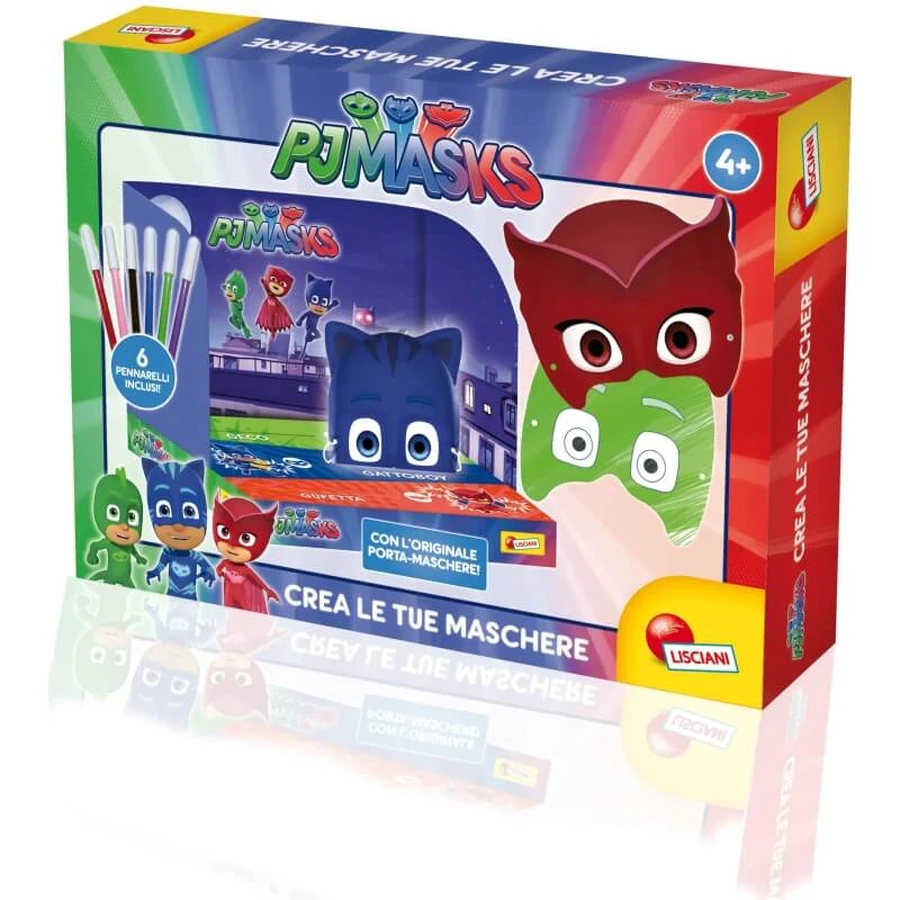 Lisciani Pj Masks – creează-ți propriile măști