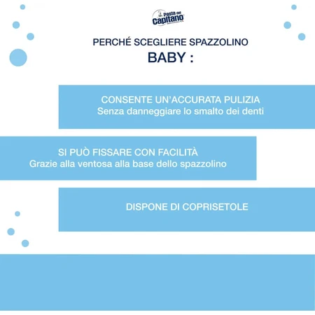 Pasta de dientes para niños «Captain Spazzolino», a partir de los 3 años