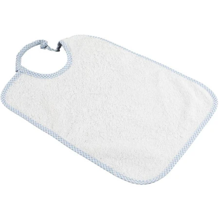 Poupy 3 zachte, absorberende effen katoenen slabbetjes, groot