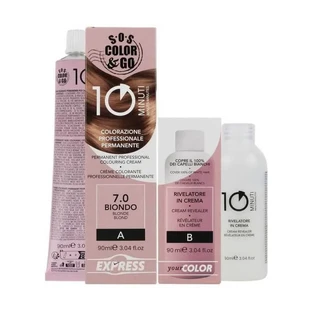 Alama Sos color&amp;go - vopsea permanentă nr. 7.0 blond