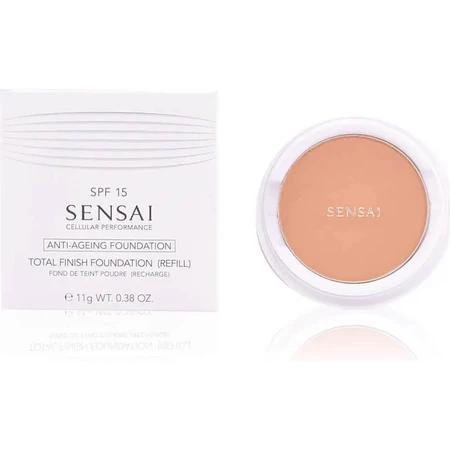 Kanebo Sensai Total Finish Foundation SPF 15 - Powder Foundation - Refill No. TF 23 Almond Beige