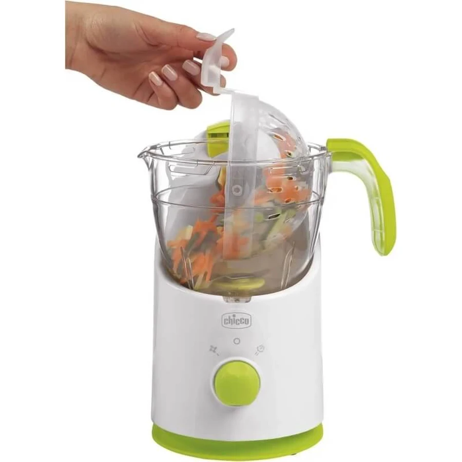 Chicco aparat de gătit pentru mâncare pentru bebeluși Easy Meal 4 în 1