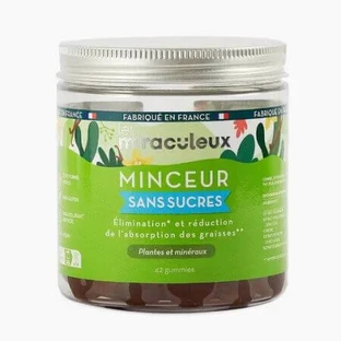 Gominolas adelgazantes Minceur, 42 piezas, Les Miraculeux