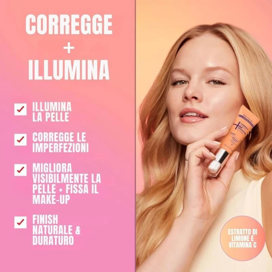 Revlon Illuminance Correct + Brighten Primer - Illuminating Face Primer No. 002