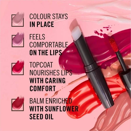 Rimmel Provocalips - Rouge à lèvres liquide en deux étapes n° 310 Pouting Pink