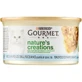 Purina gourmet nature’s creations pesce spinaci e riso - alimento completo per gatti adulti 85 gr