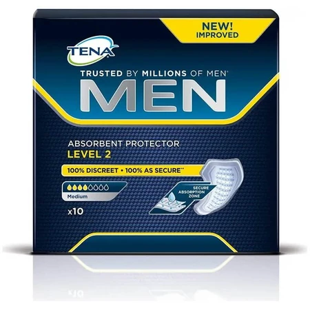 Tena Men Active Fit Niveau 2 - 10 protections pour l'incontinence