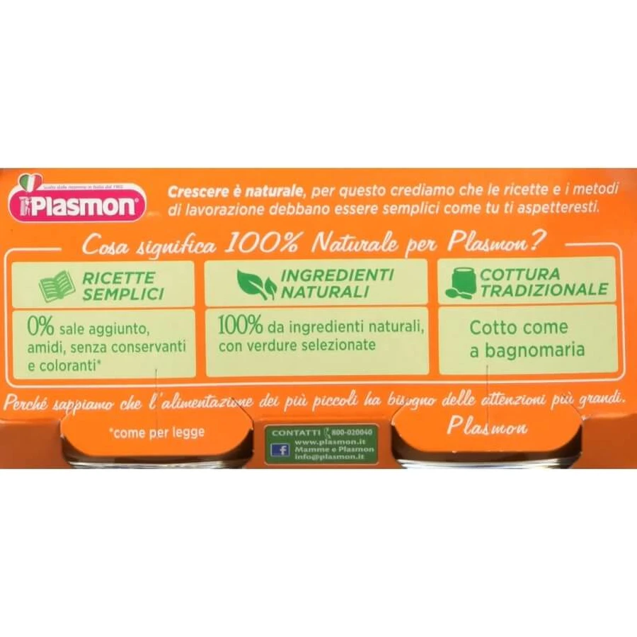 Plasmon – homogenizowany przecier z marchwi 2x80 g: ceny i cechy