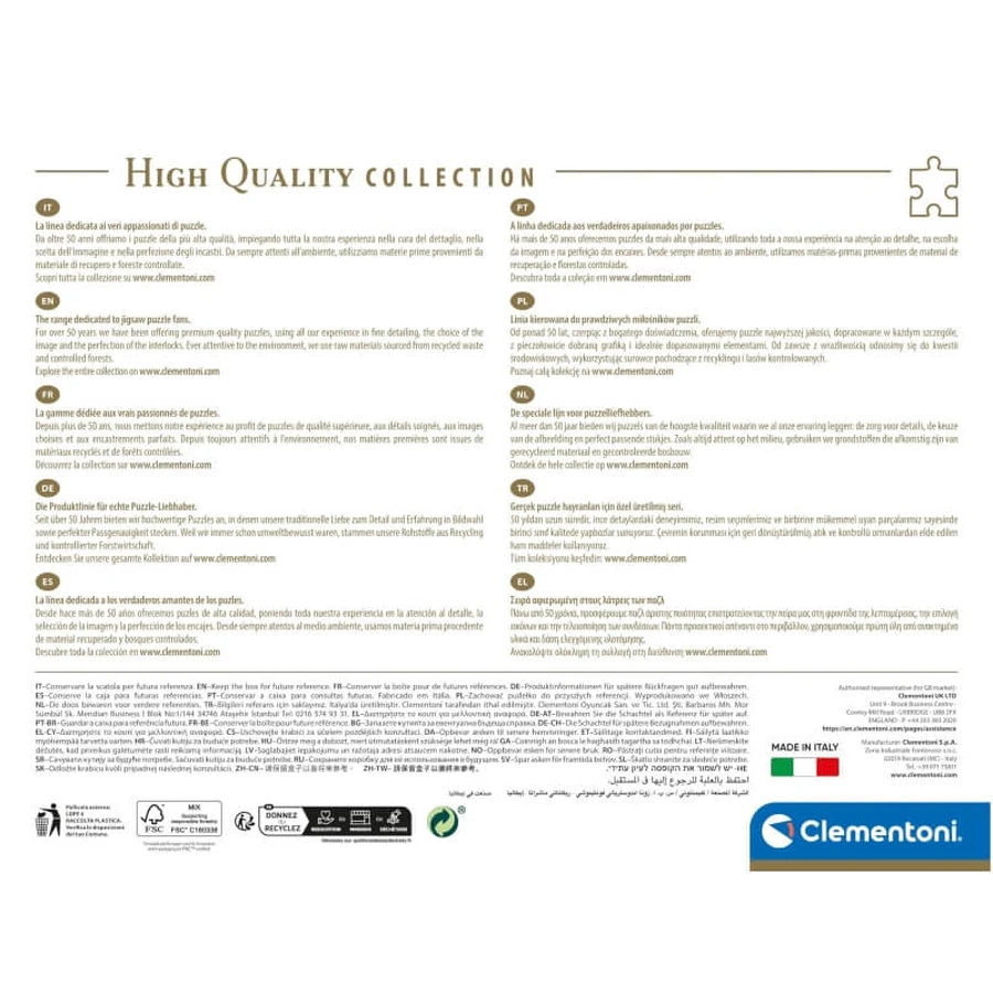 Clementoni Puzzle Collection: Baloane în Cappadocia – puzzle pentru adulți de 1000 de piese