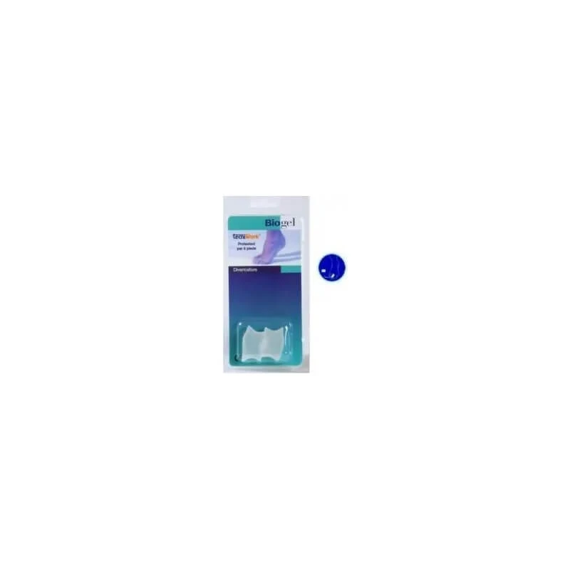 Tecniwork 2 Bio-Gel-Spreizer zum Ausrichten und Trennen der ersten und zweiten Zehe – Größe M