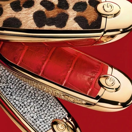 Guerlain Rouge G – Etui mit doppeltem Spiegel – Le Croco