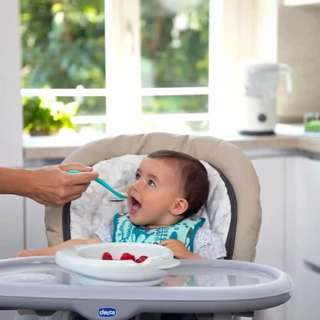 Chicco farfurie pentru mâncare caldă, roz, 6 luni+