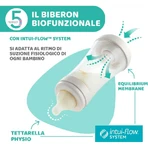 Chicco Perfect 5 – butelka z ustnikiem o powolnym przepływie, zapobiegająca kolkom, 150 ml, jasnoniebieska: ceny i cechy