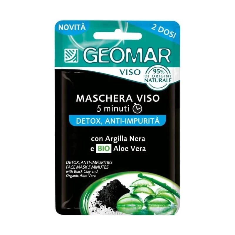Geomar Detox Anti-Impurity – Gesichtsmaske (2 Anwendungen)