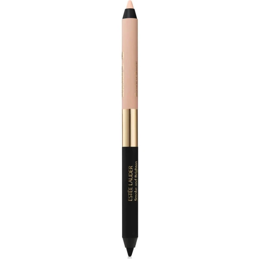 Estee Lauder Smoke and Brighten Kajal Eyeliner Duo – creion de ochi 2 în 1 negru/crem