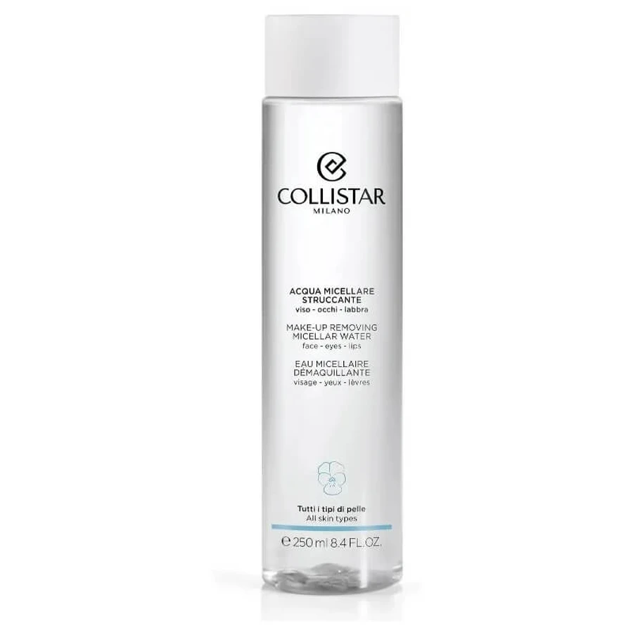Collistar apă micelară demachiantă pentru față, ochi și buze, 250 ml