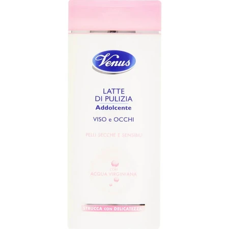 Venus Softening Cleansing Milk for Face and Eyes, 200 ml