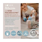 Suavinex wonderland - biberon a flusso lento liberty azzurro 150 ml