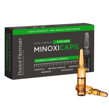 Minoxicapil Männer, 12 Fläschchen x 10 ml, Fiterman