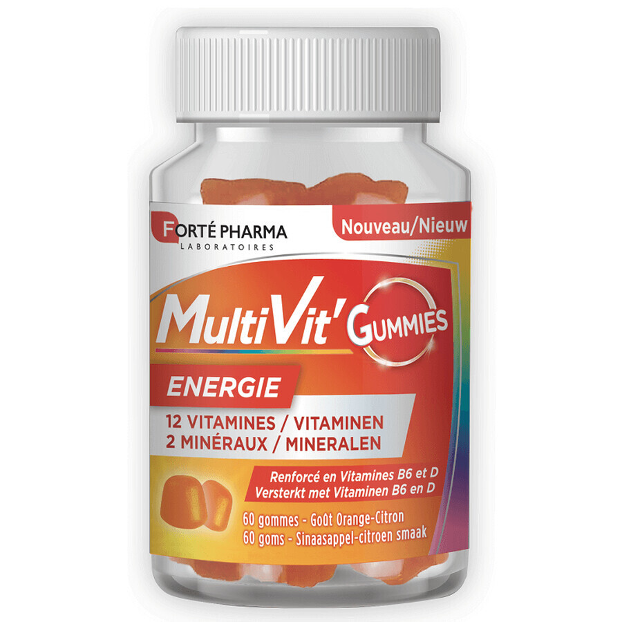 Multivit Energie, 60 Gelees, Forte Pharma