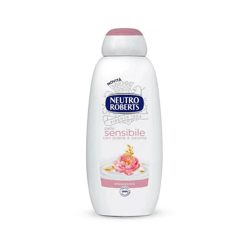 Neutro Roberts Hafer und Pfingstrose – Duschgel für empfindliche Haut, 450 ml