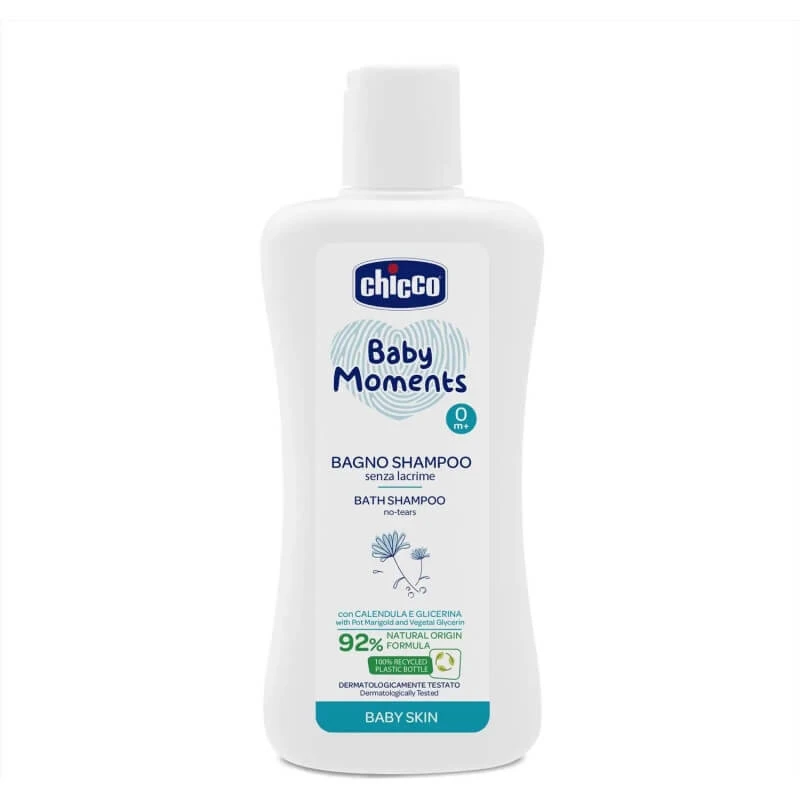 Chicco Baby Moments – Tränenfreies Shampoo 200 ml