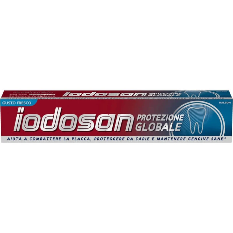 Pasta de dientes Iodosan Total Protection, sabor fresco, 75 ml