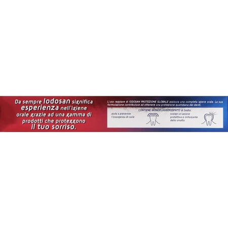 Pasta de dientes Iodosan Total Protection, sabor fresco, 75 ml