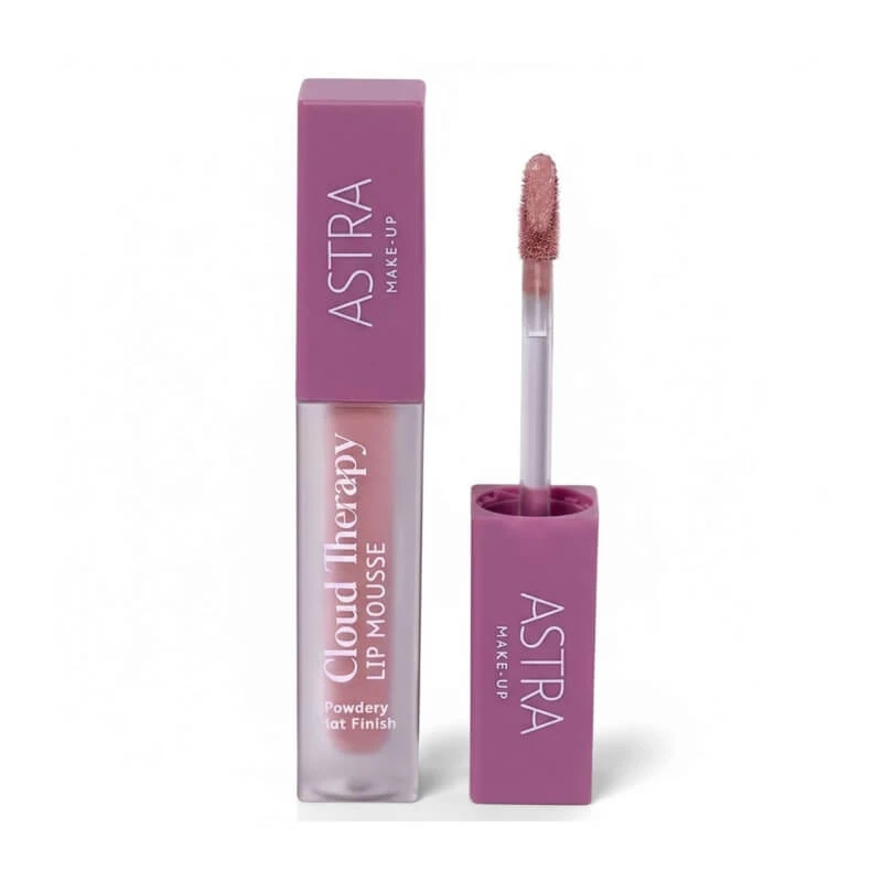 Astra Cloud Therapy Lip Mousse – Mattes Flüssiglippenstift Nr. 01 Cotton Candy