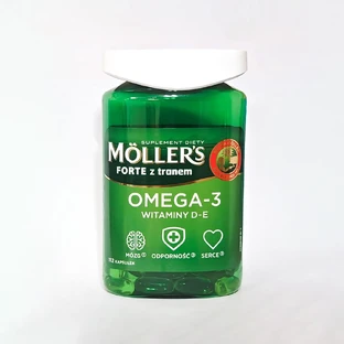 Omega 3 Forte, 112 cápsulas, Moller's