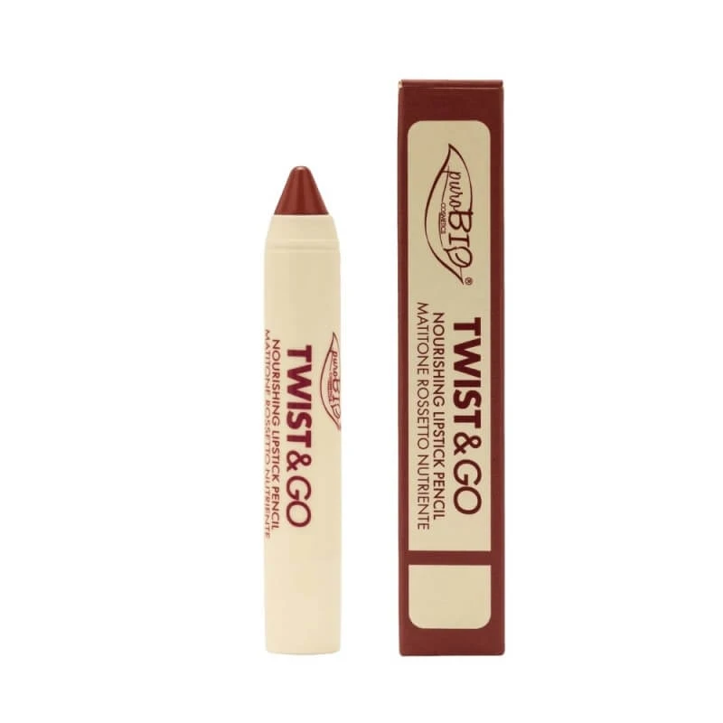 Puro Bio Twist & Go – Pflegender Lippenstiftstift Nr. 506 Dark Mauve